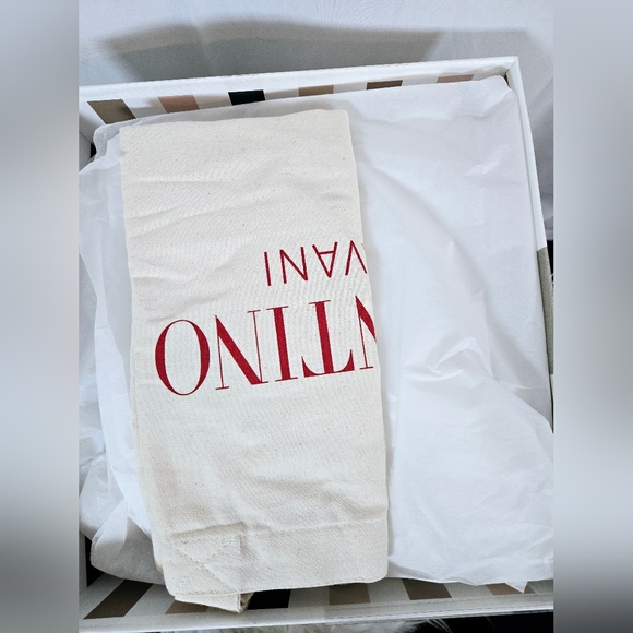 FLATFORM ROCKSTUD UNTITLED SNEAKER IN CALFSKIN WITH MICRO STUDS Size 40 - Picture 17 of 17